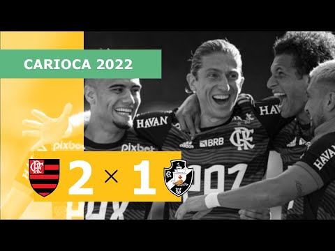 Flamengo 2 x 1 Vasco - Gols - 06/03 - Campeonato Carioca 2022