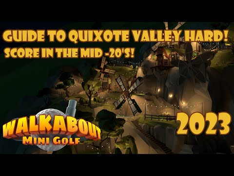 Quixote Valley Hard Course Guide & Walkthrough | Walkabout Mini Golf | PSVR2