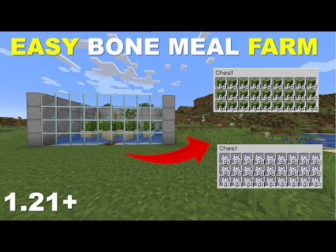 Minecraft: Easy Automatic Cactus & Bone Meal Farm 1.21+ (Java & Bedrock)