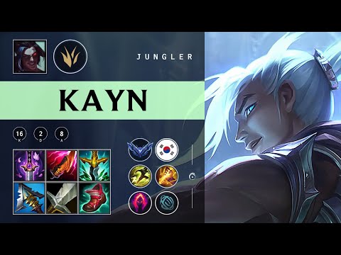 Kayn Jungle vs Jayce - KR Diamond Patch 25.24