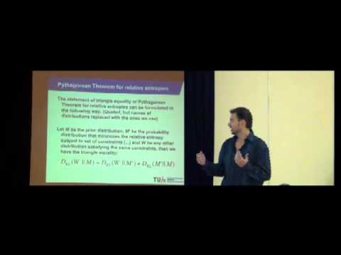 Modeling the World by Minimizing Relative Entropy