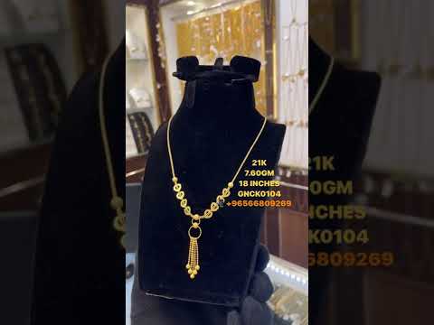 🌼 NECKLACE 21K 📍FAHAHEEL KUWAIT +96566809269 #q8 #online #kuwait #necklace #21k #heart #gold