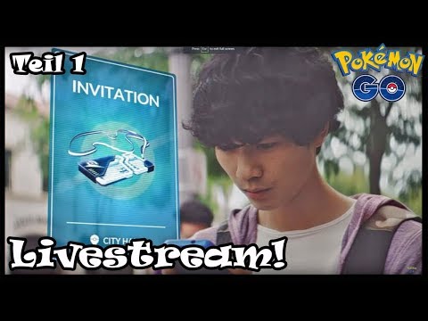 Mewtu EX RAID Einladungen kommen! Livestream! Teil 1! Pokemon Go! Video