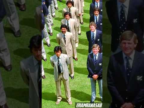 EP 66 - Imran Khan Rare Photo of World Cup 1983 England - #imrankhan #pakistan #cricket #team #pti