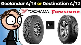 Yokohama Geolandar A/T4 or Firestone Destination A/T2 (Comparison and Review)