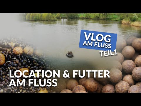 VLOG am Fluss - Location & Futter | Karpfenangeln bei Strömung | Boilie | P.R. Baits