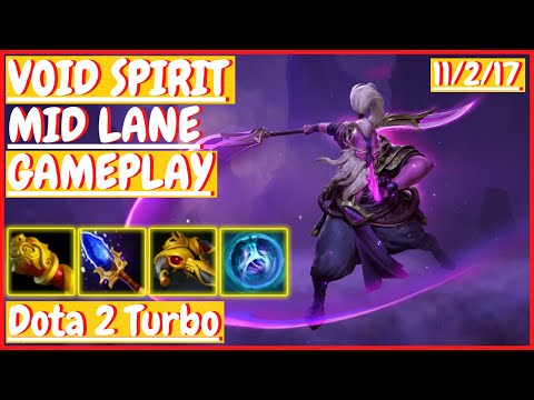 Void Spirit 11/2/17 [MID LANE] [Gameplay DOTA 2 Turbo] 7.31