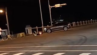 【車禍影片】路這麼大一條也能撞（2024.10.22 台中市大里區中興路一段