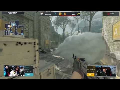 iM - 1vs2 clutch - Virtus.pro vs. Natus Vincere - PGL CS2 EU 1 RMR 2024