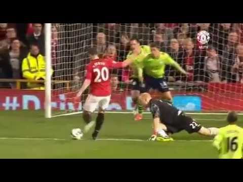 Robin Van Persie | Hat-trick Vs Aston Villa
