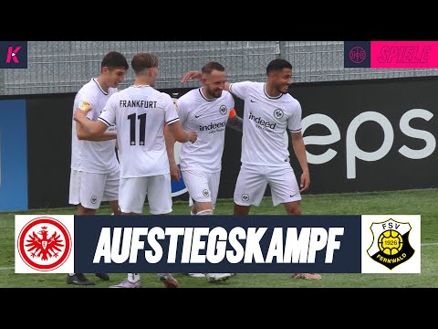 Eintracht-U21 mit Aufstiegsparty zur Regionalliga? | Eintracht Frankfurt U21 - FSV Fernwald