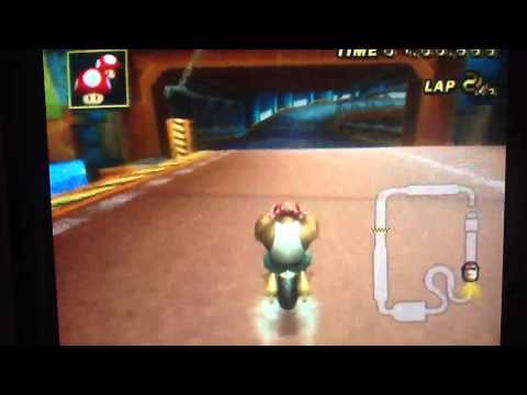 Mario Kart Wii Toad's Factory Lake Shortcut