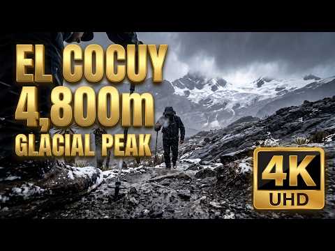 [4K POV] Trekking to 4,800m Glacier in Colombia | El Cocuy National Park Hiking ASMR