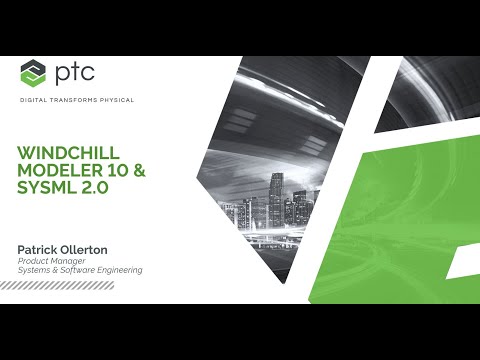 Windchill Modeler 10.0 and SysML 2.0