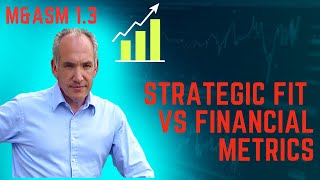 M&ASM 1.3 | Strategic Fit vs. Financial Metrics: The Decision Matrix