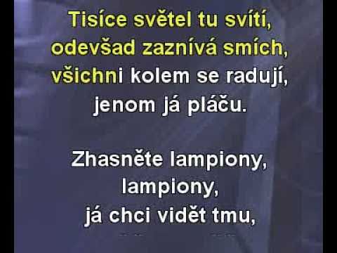 Yvetta Simonová - Zhasněte lampiony (karaoke z www.karaoke-zabava.cz)