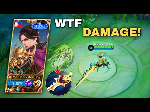Moonton THANKS for  Blade of Despair REVAMPED!! (illegal damage) ZILONG BEST BUILD 2023 | MLBB