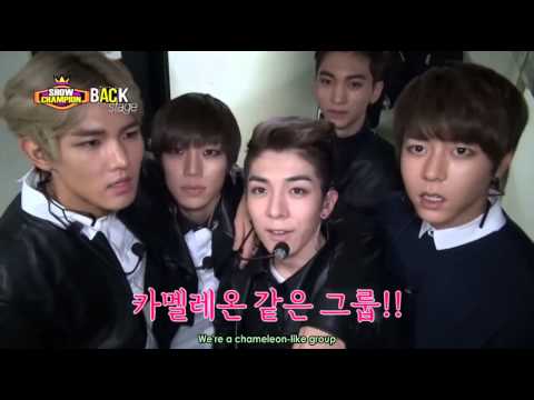 131207 Show Champion Backstage - History Cut (Eng Sub)
