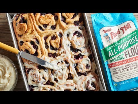 Blueberry & Lemon Sweet Roll Recipe