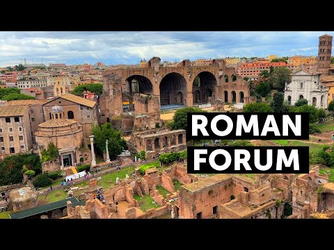 The ROMAN FORUM excavations - Rome, Italy