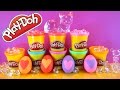 Play Doh Surprise Eggs, Sulley, Anna, Marshmallow ...