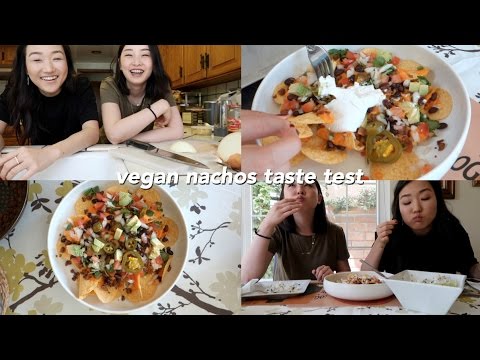 Trying Vegan Nachos | hot for food recipe