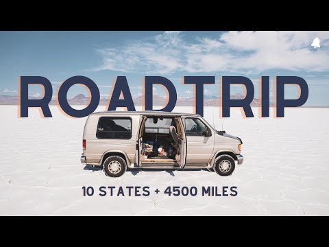Park City - Lake Tahoe - Yosemite - Death Valley - Zion | 9 Days packed into 18 minutes