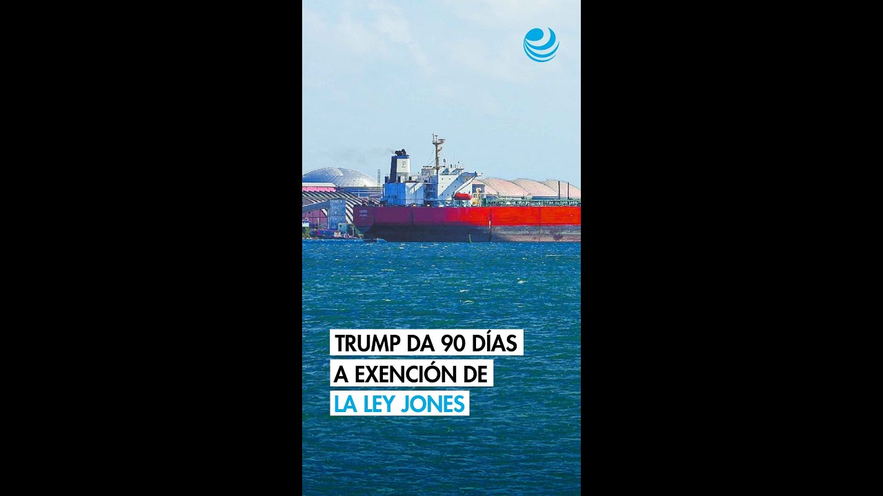 Trump da 90 días a exención de la Ley Jones para facilitar el transporte marítimo de petróleo