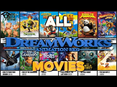 All DreamWorks Animation Movies (1998-2026)