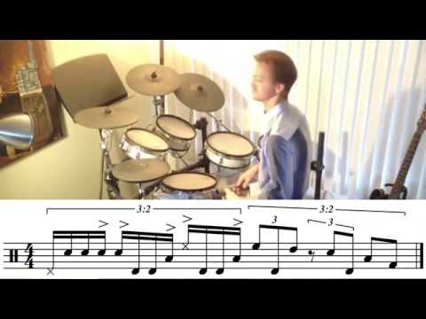 Vinnie Colaiuta "Behind The Veil" Lick In 3 over 2
