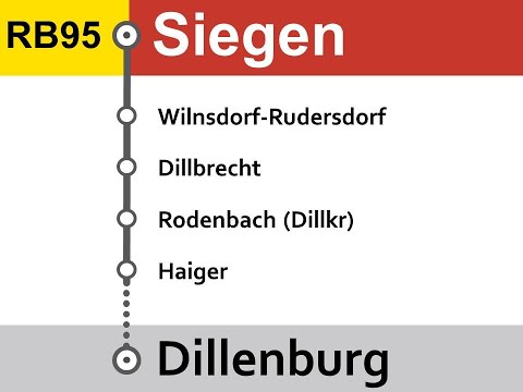 [HLB] Ansagen RB95 Siegen - Dillenburg