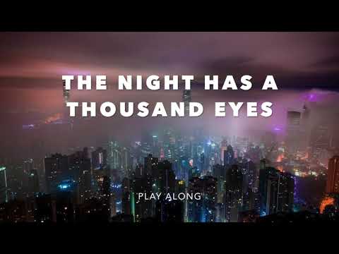 The Night Has A Thousand Eyes (Brainin-Bernier) - Backing track + music sheet
