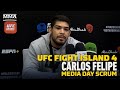 UFC Fight Island 4: Carlos Felipe Warns 'Hypocrite' Yorgan De Castro For Trash Talk - MMA Fighting