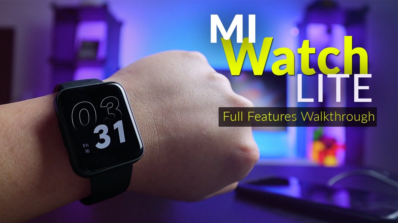 Mi Watch Lite - Full Features Walkthrough