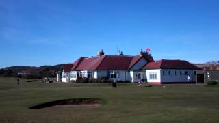 preview picture of video 'March View Scotscraig Golf Course Tayport Fife Scotland'
