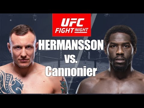UFC Copenhagen - Jack Hermansson Vs. Jared Cannonier. UFC Fight Night 160 fight card on September 28