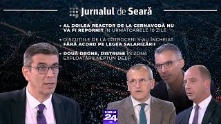 Jurnalul de seară. Al doilea reactor de la Cernavodă nu va fi repornit în următoarele 10 zile