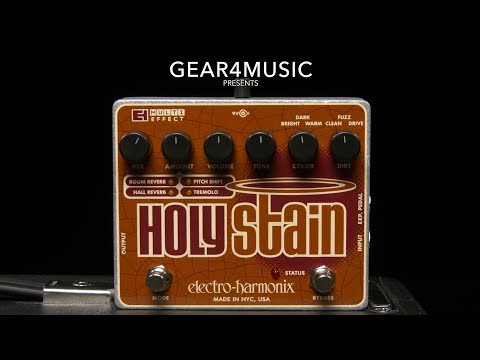 Демонстрация звучания педали эффектов Electro-Harmonix Holy Stain