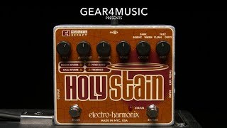 Video thumbnail for Electro Harmonix Holy Stain Multi Effects Pedal | Gear4music demo by Gear4music Guitars