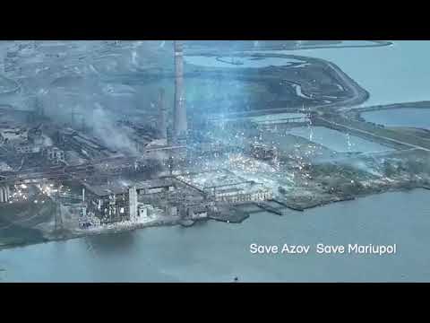 Tűzesőt küldött az Azovsztal acélműre Oroszország 2022.05.16.