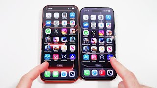 iPhone 17 Pro Max vs iPhone Air Speed Test