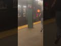 R68 D Train And R160a F Train Departing West 4 Street Washington Square