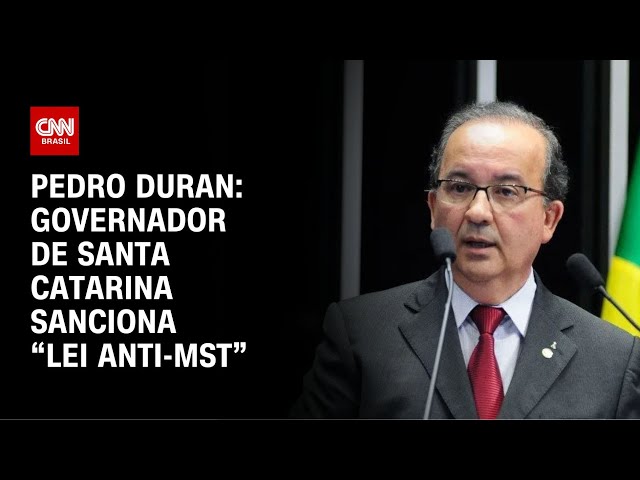 Governador de Santa Catarina sanciona “lei anti-MST“; movimento reage ...
