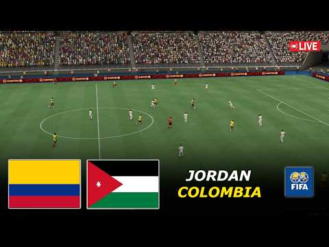 🔴Colombia vs Jordan Live | International Friendly Match 2026 | eFootball PES 21 Simulation