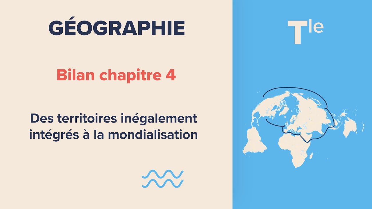 Des territoires inégalement intégrés à la mondialisation (Géographie Tle)
