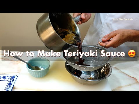How to make Teriyaki Sauce II Easy Homemade Teriyaki Sauce Recipe