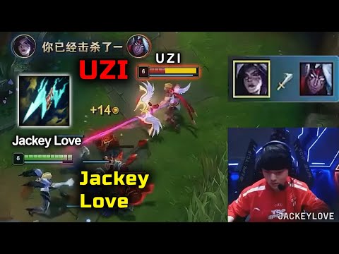 This is How Jackey Love DESTROY Uzi with AP Kai'sa
