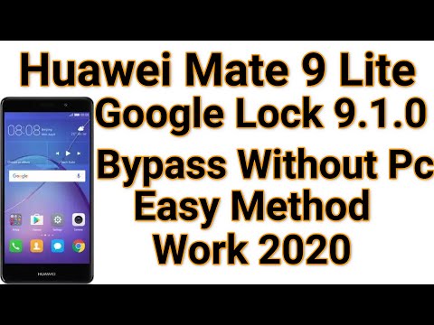Huawei Mate 9 Lite 9.0 Frp/Google Lock Bypass Without Pc 2020 | New Method All Huawei Frp 2020