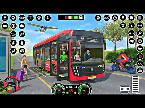 Offroad Coach Bus Driving Simulator - Highway Transport Hill Driver Uphill - Android Gameplay #3
