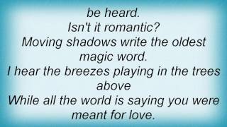 Rod Stewart - Isn&#39;t It Romantic Lyrics
